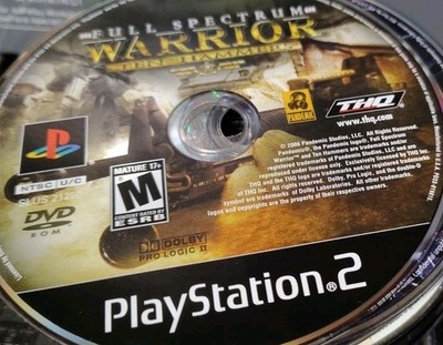 FULL SPECTRUM WARRIOR - PS2 - Sony PlayStation 2 Disc Only