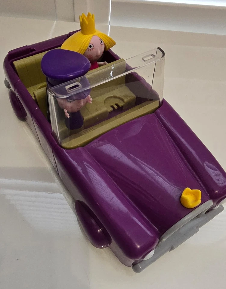 Ben & Holly's Little Kingdom Royal Limousine Toy Car Nanny Plum Holly Figurine - Image 2 of 4