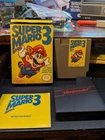 Super Mario Bros 3 Nintendo NES Complete in Box w Manual CIB First Print LEFT