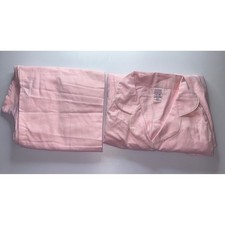 VTG 70s Sears Pink Flannel Pajamas Set 100 Cotton Size 36 71522 Cottage Core