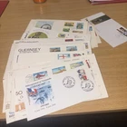 Job lot of 41 Bailiwick of Guernsey first day covers 71 to 2004.