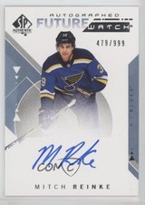 2018-19 SP Authentic Auto Future Watch 479/999 Mitch Reinke #184 Auto 1e15