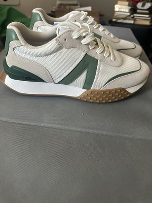Lacoste L-Spin Deluxe 123 Men s Sneakers   White/Green   Size 9.5   New in Box