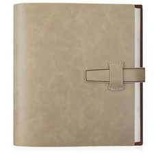 Photo Album 4x6 200 Photos, Thick Leather Cover Picture Album with 30 PCS Kra...