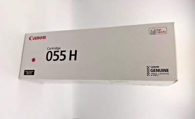 1x Original Canon Toner Cartridge 055H XL magenta i-SENSYS LBP664Cdw