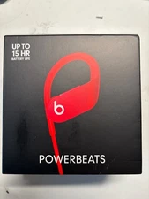 Beats by Dre Powerbeats 4 High-Performance Wireless Bluetooth Headphones RED