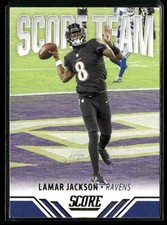 2021 Score #ST2 Lamar Jackson Score Team