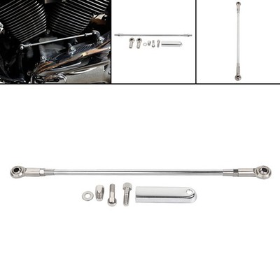 Chrome CNC Shift Linkage Rod For Harley Electra Glide Softail FXST FXSTD FXSTC