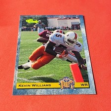Kevin Williams .. ROOKIE .. Miami Hurricanes / Cowboys .. 1993 Classic Card 53. rookie card picture