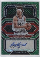 2021 Panini Prizm Draft Picks Green Shimmer 4/5 Corey Kispert #CP-CKI Auto 10xq