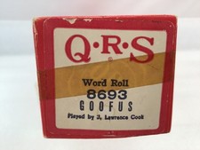QRS Word Roll Player Piano 8693 GOOFUS  Played by Lawrence Cook 1930’s
