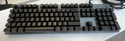 Logitech G513 Carbon Mechanische Gaming Tastatur - Voll Funktionsfähig - UK Layout