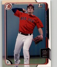 2015 Bowman Draft Tate Matheny #89 Boston Red Sox