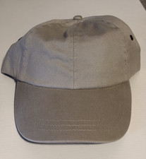 Beige Adjustable Baseball Cap Hat Unisex Adults Solid Casual One Size