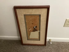 1989 Laura Woolschlager Mixed Media Art West Indian Buffalo “Plain Truth”