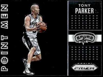 2015-16 Panini Prizm #14 Tony Parker Point Men E1