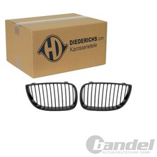 DIEDERICHS SPORT K�HLERGRILL NIEREN SCHWARZ MATT passend f�r BMW 1er E81 E87