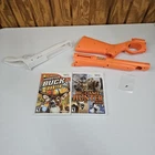 Cabela's Big Game Hunter and Monster Buck Hunter Nintendo Wii with Top Shot Gun