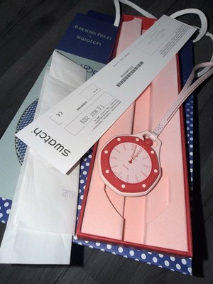  Brand new Swatch x Audemars Piguet Royal Pop Otto Rossa watch, never worn.