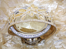 Antique Vintage Wedding Bridal Headpiece Style: Retro Dazzler