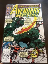 Avengers West Coast #54 (Marvel Comics January 1990)