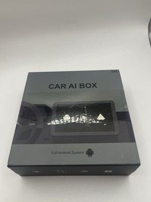CarPlay Multimedia Video Smart AI Box Android 13.0 System, 6225 CPU 4 Ram 64 ROM