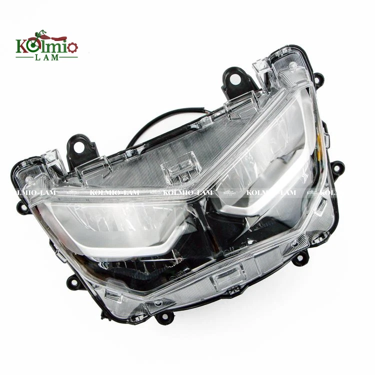 Phare Moto LED Pour YAMAHA NMAX125 NMAX155 2020-2024 Bloc Phare Optique Avant - Photo 2/4