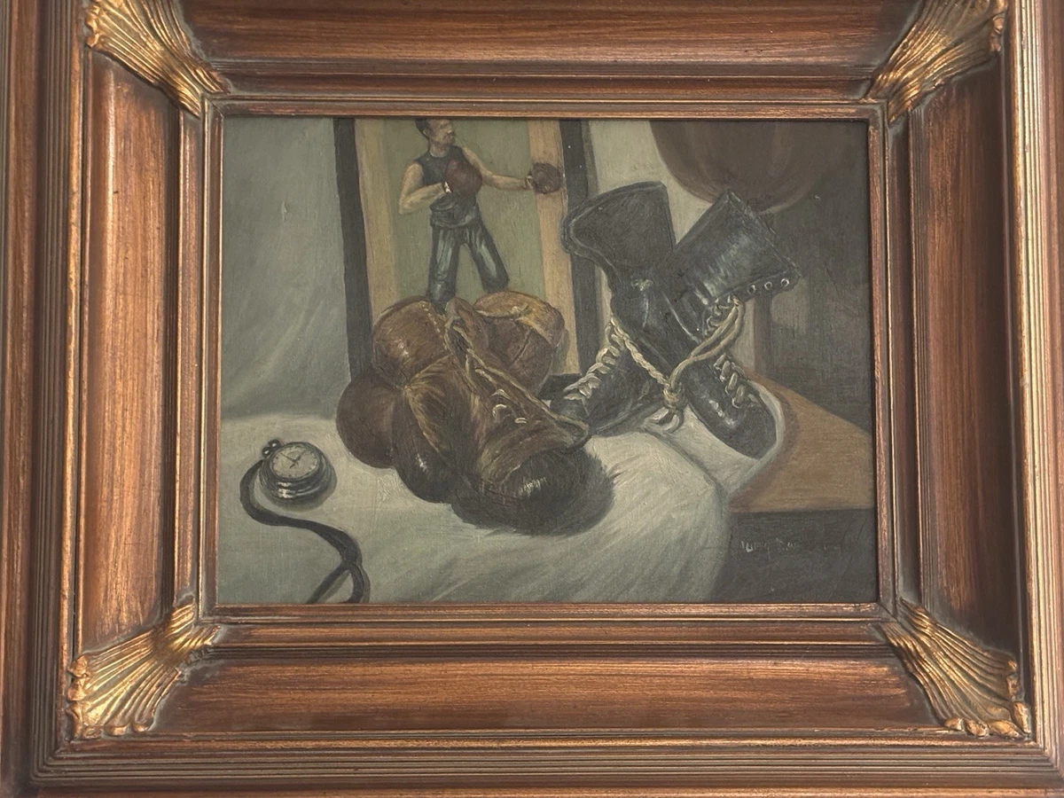Oil Painting Boxing Original Art Paintings for sale | eBay