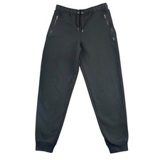 Polo Ralph Lauren Boys Jogger Pants Black L/G 14-16 Zip Pockets Drawstring