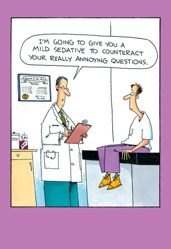 Any Questions Funny Cartoons