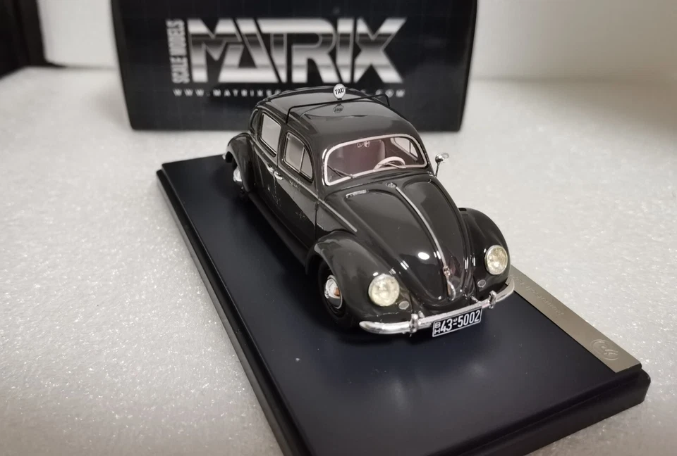 Matrix 1/43 Rometsch Taxi MX32105-012 Grey #355 - Image 2 of 4