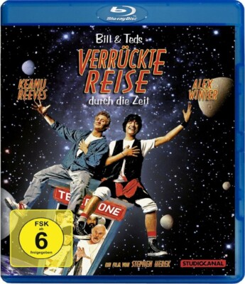 BILL & TEDS VERRÜCKTE REISE DURCH DIE ZEIT - REEVES,KEANU/+   BLU-RAY NEU