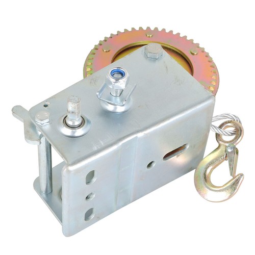 New 3500 lbs Hand Winch With Cable For Trailer Winch Durable Hand Crank Winch - Picture 5 of 10
