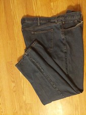 BASIC EDITIONS JEANS REGULAR FIT STRAIGHT BLUE DENIM MEN'S 46 X 31 BIG  TALL