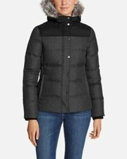 New Womens Noble Down Jacket Hooded Coat Parka Retail $239 Sz Tall L