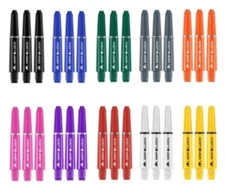 3 New Sets Mission GripLock Short Dart Shafts - Ships w/ Tracking - Choose Color