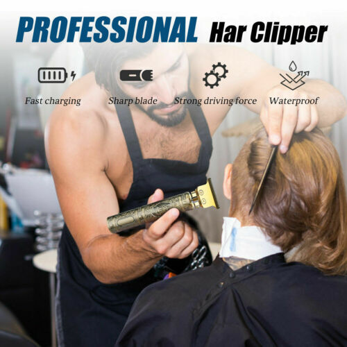 Professional LED Hair Trimmer Cordless clippers Shaving Machine Cutting Barber