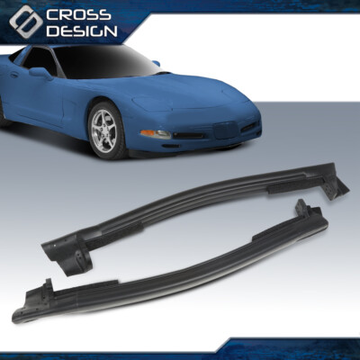 Targa Top Mounted Side Weatherstrip Seal Pair Fit For 1997-2004 Chevy Corvette