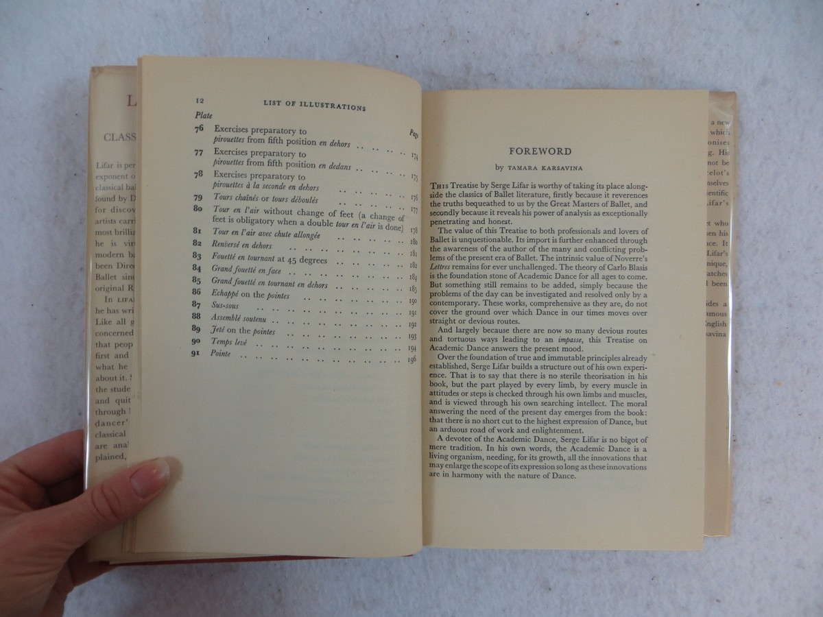 Lifar Sur Ballet Classique – Serge Lifar – 1951 – Allan Wingate – 1ère édition