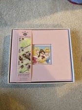 8x8 Hallmark Disney Princess Scrapbook Photo Album-NIB Cinderella Aurora Bell