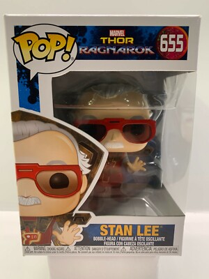 Funko Pop Marvel Thor Ragnarock Stan Lee 655 Bobble Head - NEU NEU
