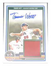 2023 Stars & Stripes - #SM-TW Tanner Witt - Collegiate Signatures Auto Relic /16
