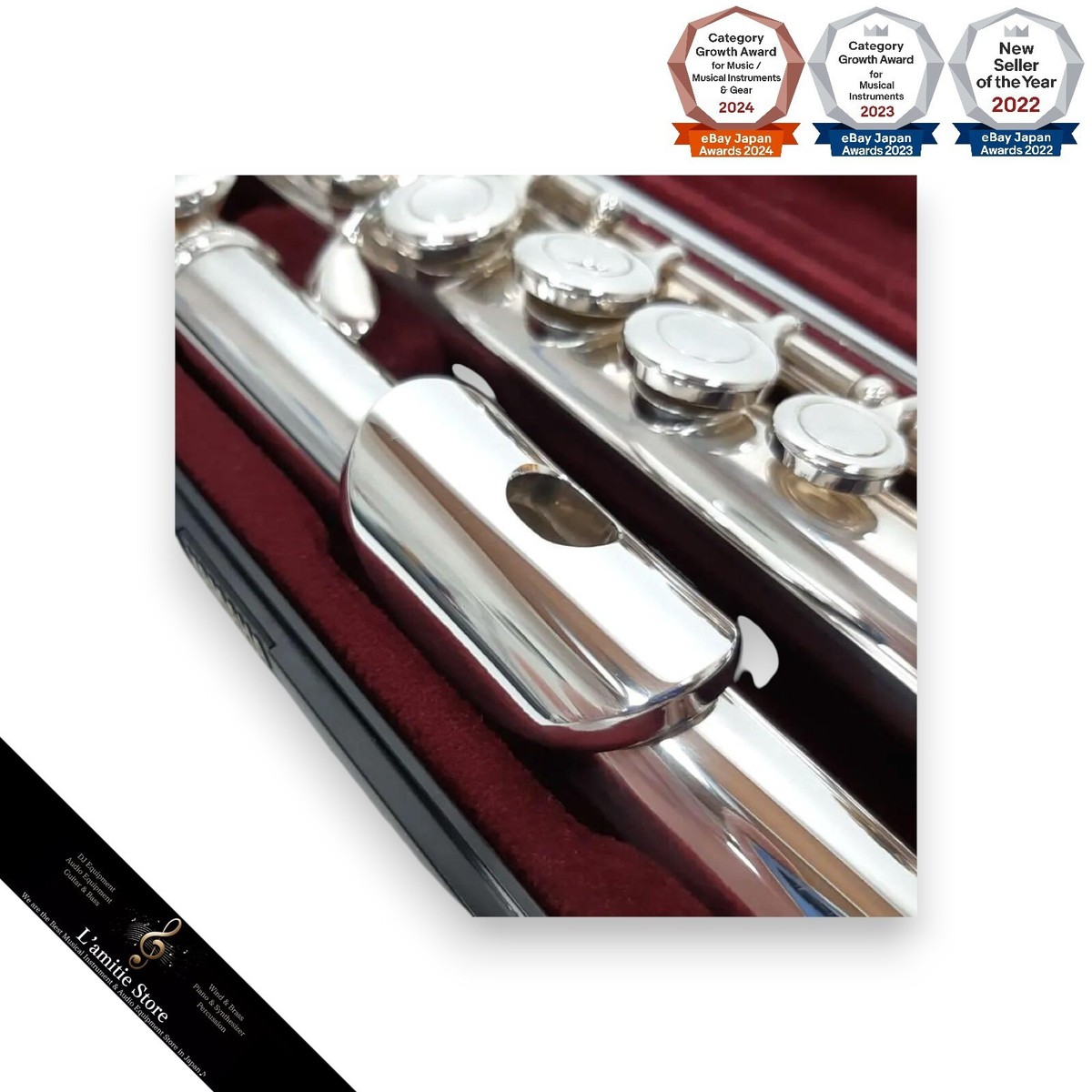 YAMAHAフルート211S II YAMAHA YFL 211 II Concert Flute E-mechanism Silver | eBay