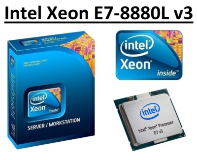 Intel Xeon E7-8880L v3 SR227 2.00 - 2.80 GHz, 45MB, 18 Core, LGA2011-1, 115W CPU