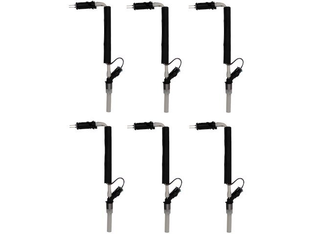 TRQ Fuel Injector Set fits Chevy Express 2500 1996-2005 4.3L V6 52TKHN