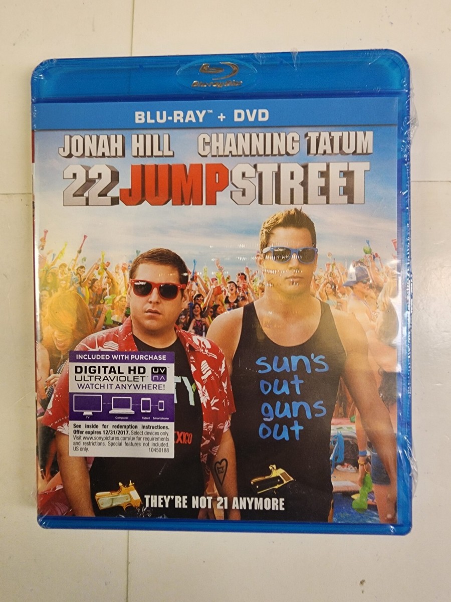22 Jump Street - JONAH HILL- CHANNING TATUM (Blu-ray, 2014, 2 DISK