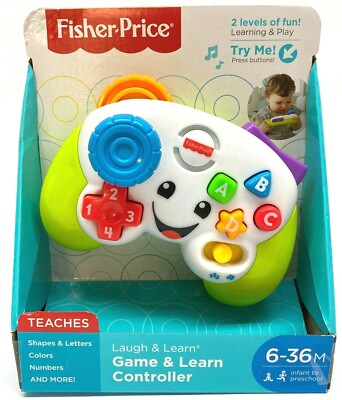 Fisher Price Laugh Learn Game Teaching Controller 6-36