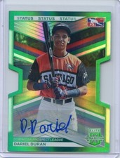 2023 Elite Extra Edition DARIEL DURAN Die-Cut Signature Auto STATUS PROSPECT /24