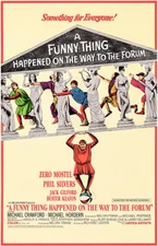 A Funny Thing Happened On The Way To The Forum - 1966 - Poster