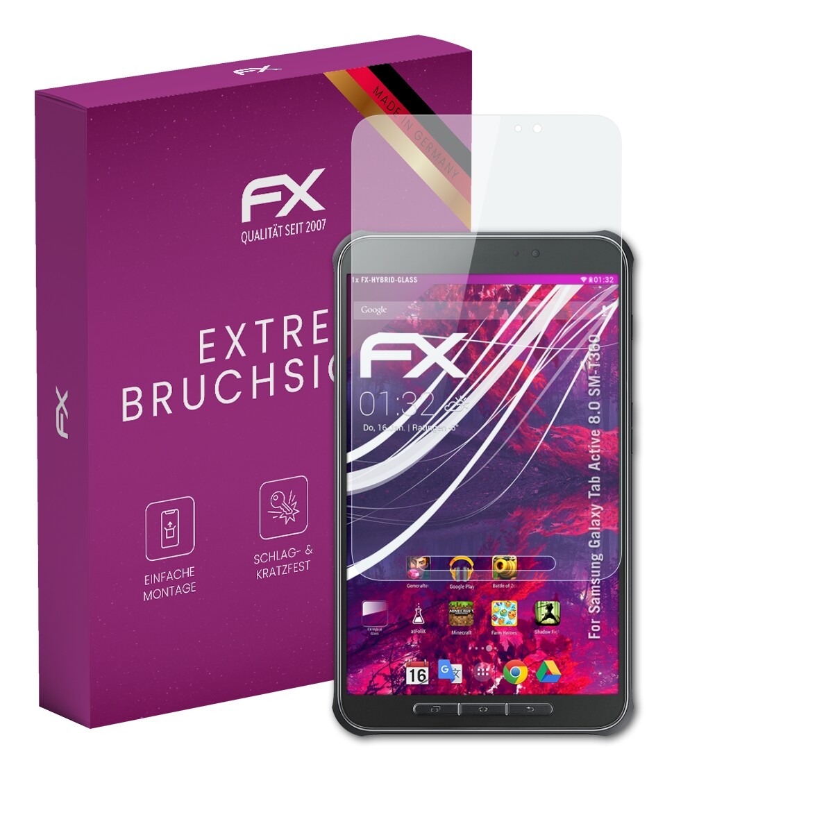 AtFoliX Screen Protector Samsung Galaxy Tab Active 8.0